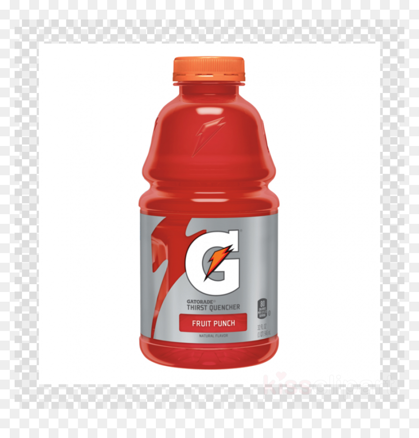 Gatorade Fruit Punch 32 Oz, HD Png Download - water bottle clipart png