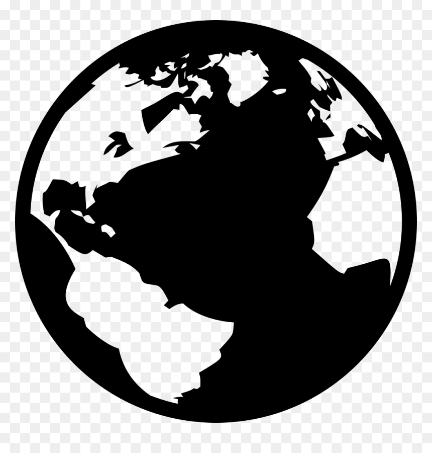 Земной Шар Иконка Png, Transparent Png - globe.png