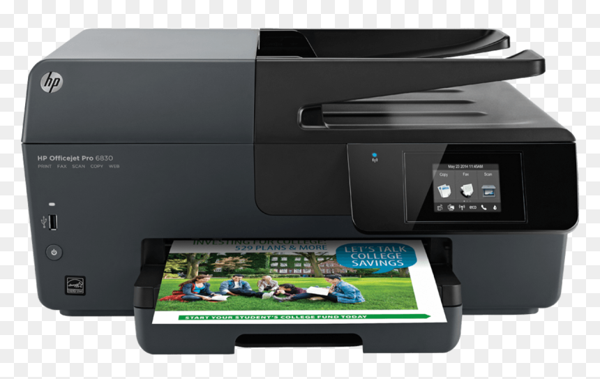 Hp Officejet Pro 6835, HD Png Download - impresora png