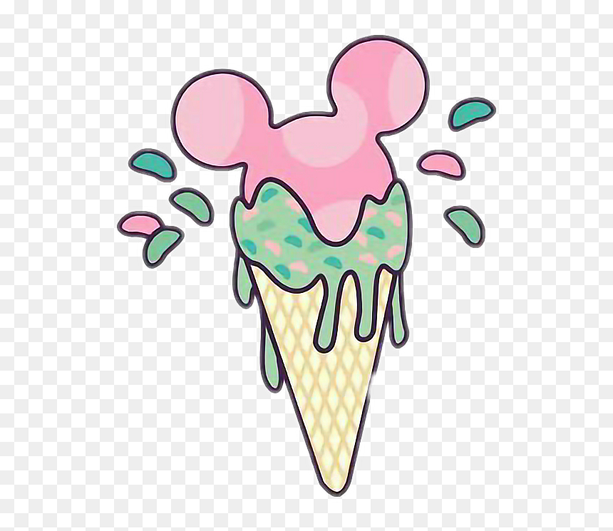 Cute Stickers, HD Png Download - helado png