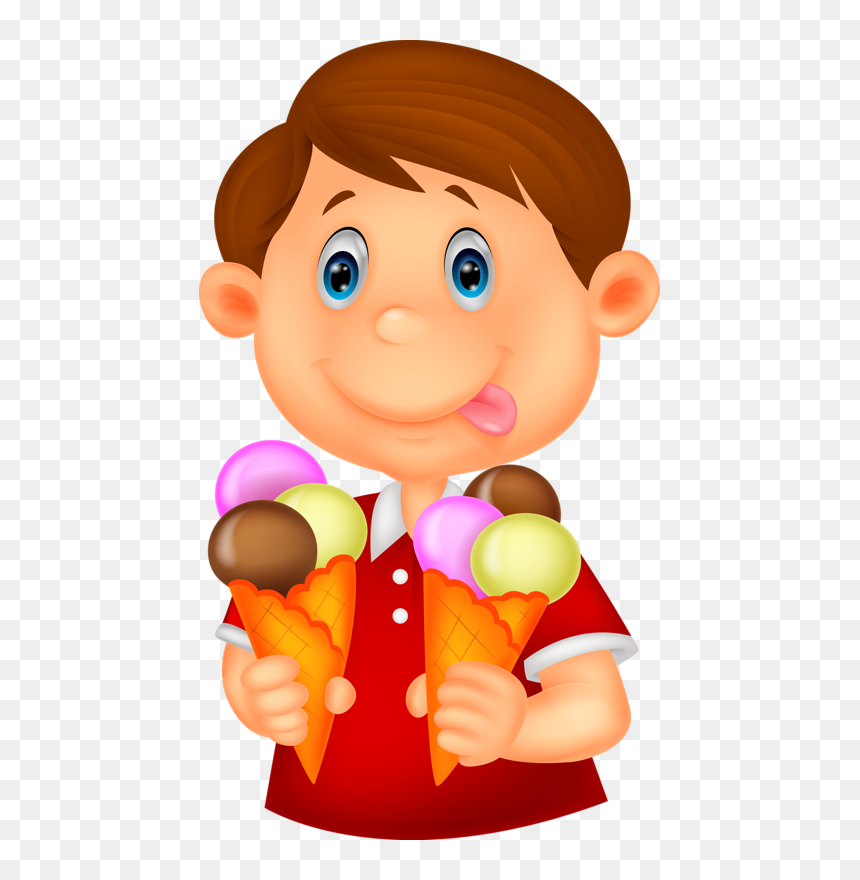 Eat Ice Cream Clipart, HD Png Download - helado png