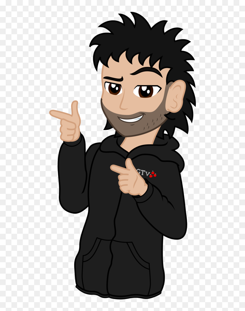 Cartoon, HD Png Download - finger gun png