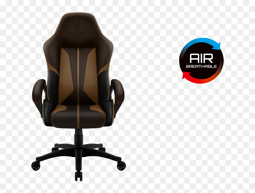 Aerocool Thunderx3 Bc1 Gaming Chair Black Red, HD Png Download - gaming chair png