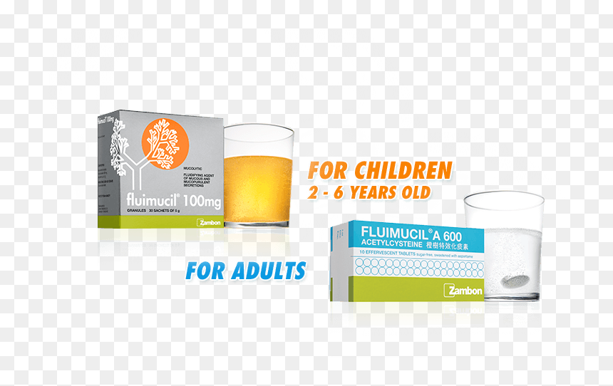 Fluimucil Dosage, HD Png Download - coughing png