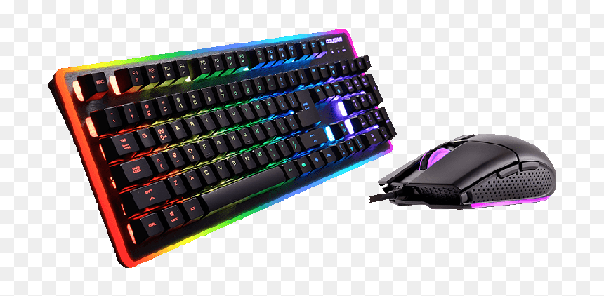 Cougar Deathfire Ex Keyboard, HD Png Download - computer keyboard png