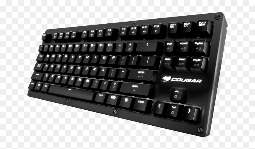 Cougar Puri Tkl Mechanical Gaming Keyboard, HD Png Download - computer keyboard png