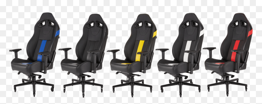 Corsair T2 Gaming Chair, HD Png Download - gaming chair png