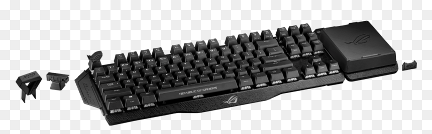 Rog Claymore 3d Print, HD Png Download - computer keyboard png