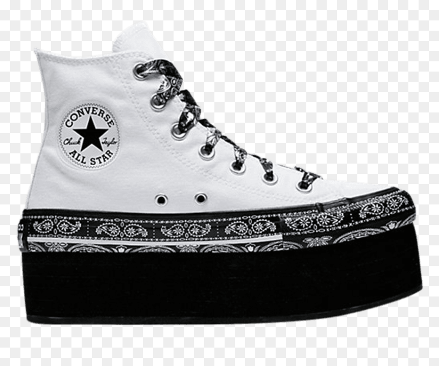 High Top All Star Converses, HD Png Download - tenis png