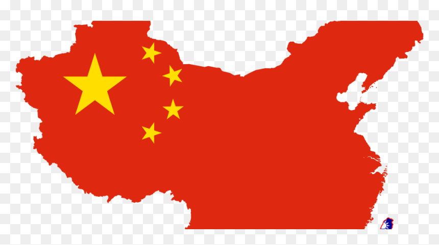 Taiwan And China Flag, HD Png Download - mao zedong png