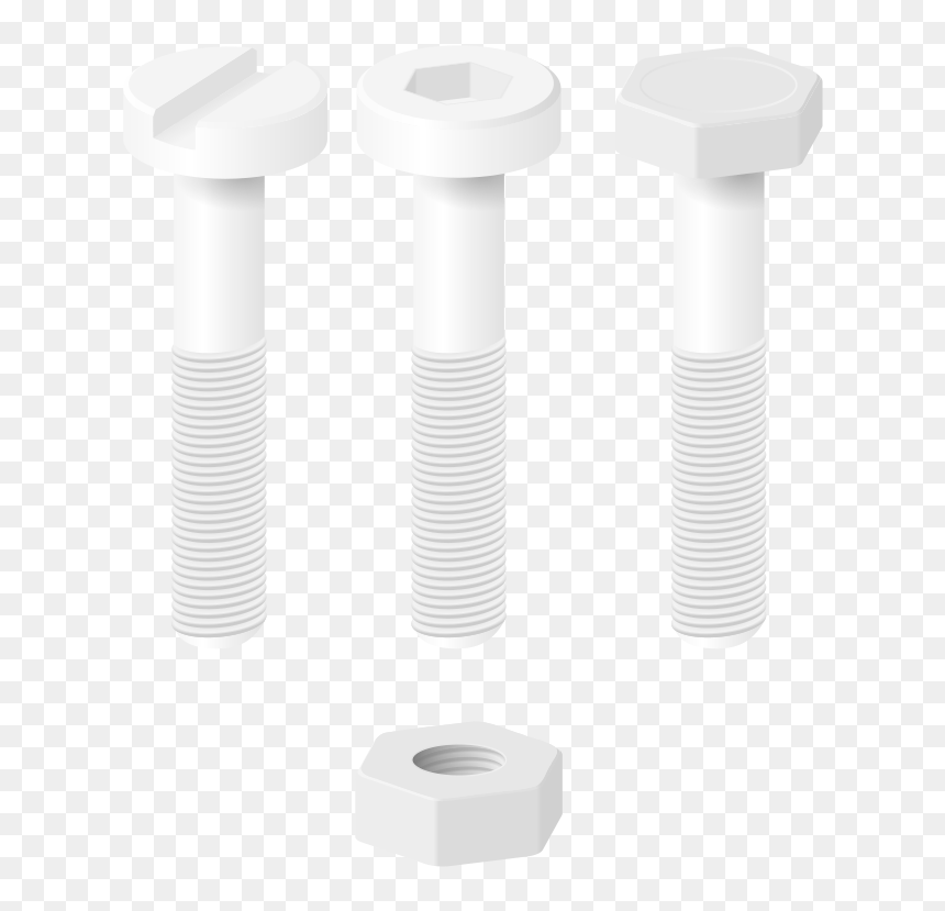 Nut, HD Png Download - screws png