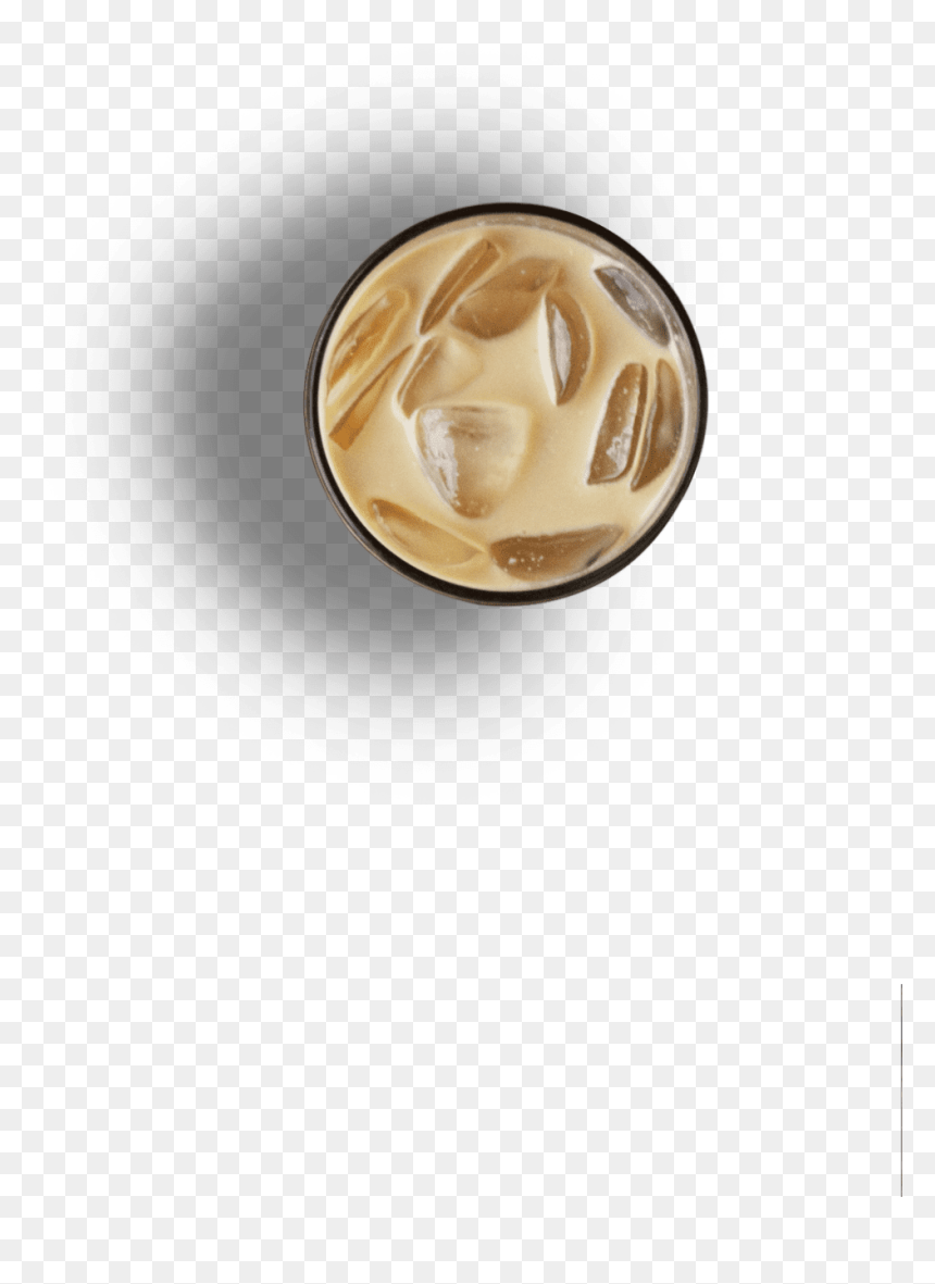 Iced Coffee From The Top, HD Png Download - cofee png