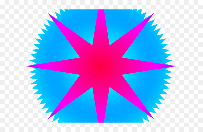 50 Off Label Png, Transparent Png - blue starburst png