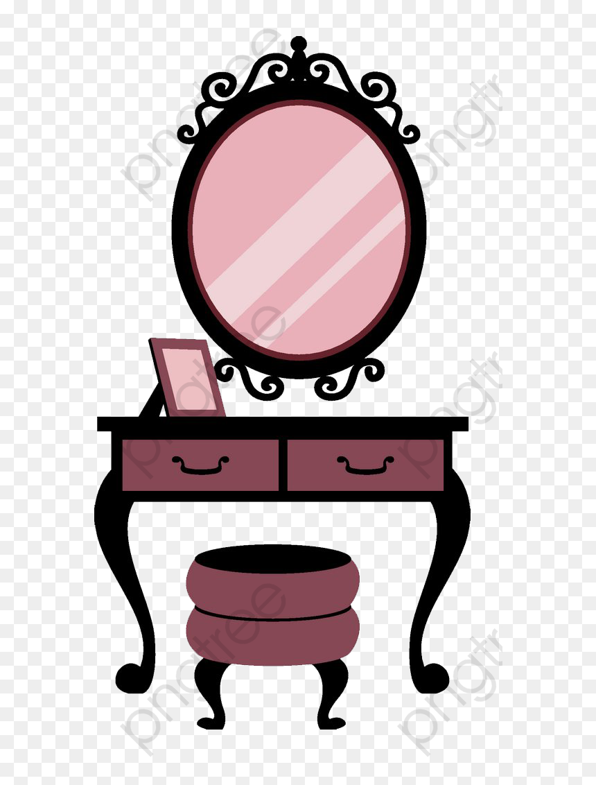 Cartoon Vanity, HD Png Download - cartoon table png