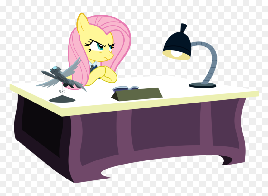 My Little Pony Office, HD Png Download - cartoon table png