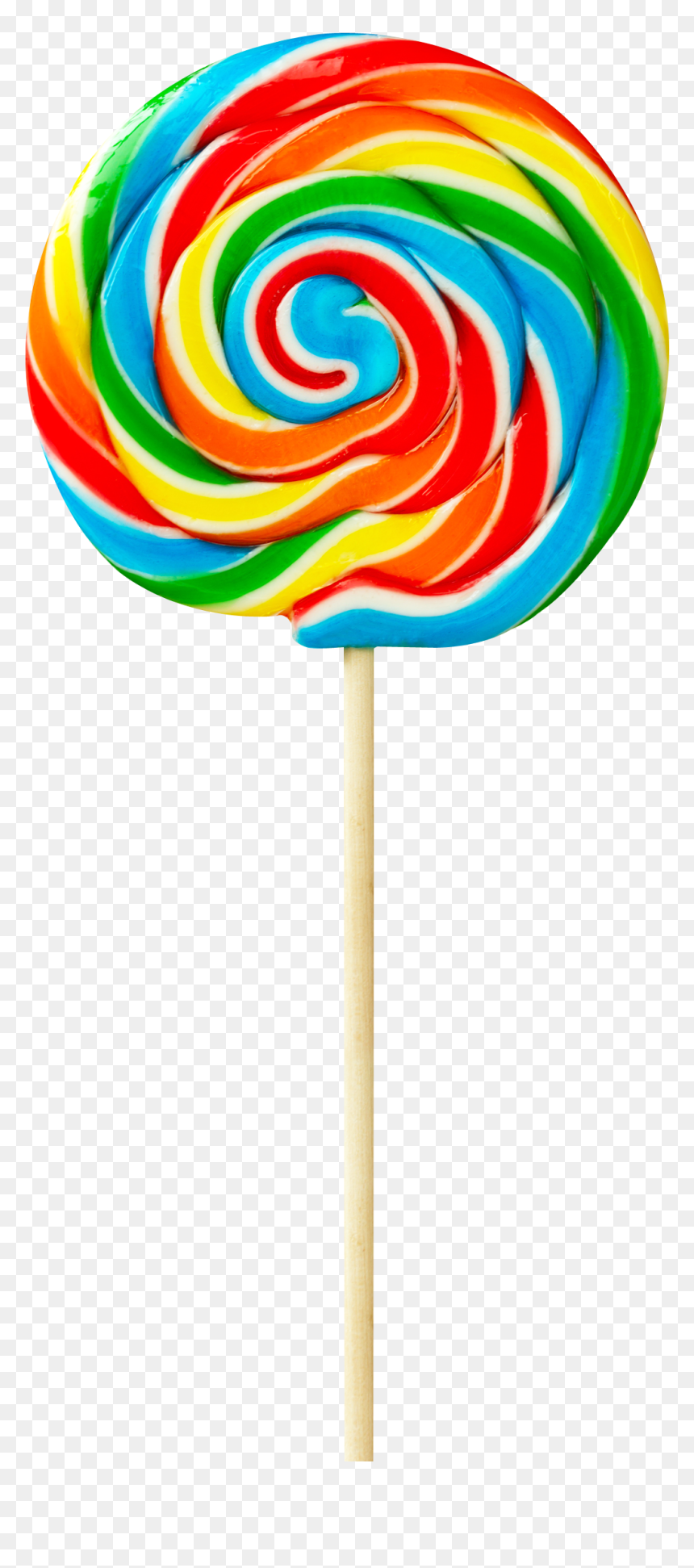 Colorful Lollipop, HD Png Download - candy png