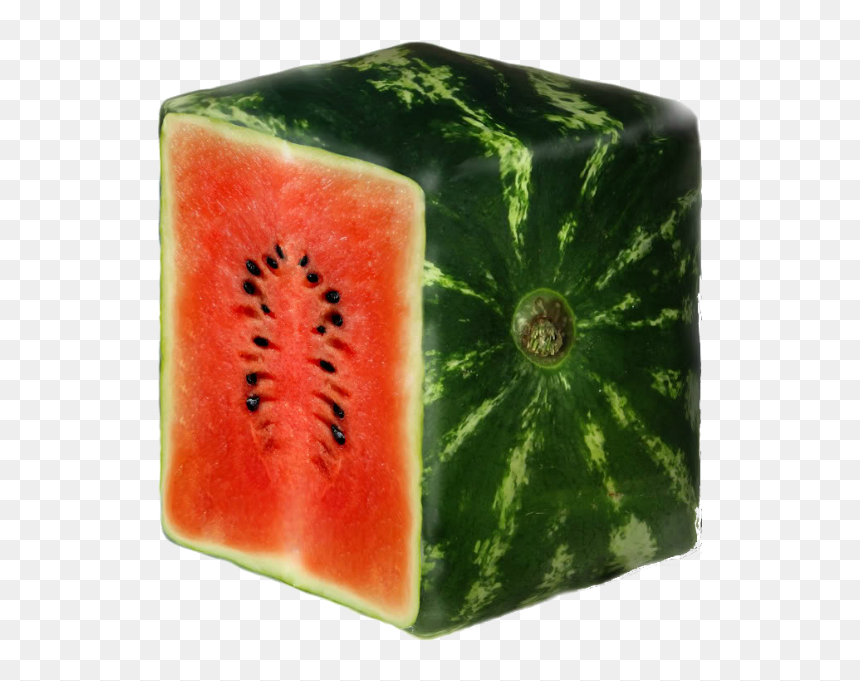 Square Watermelons, HD Png Download - watermelon png