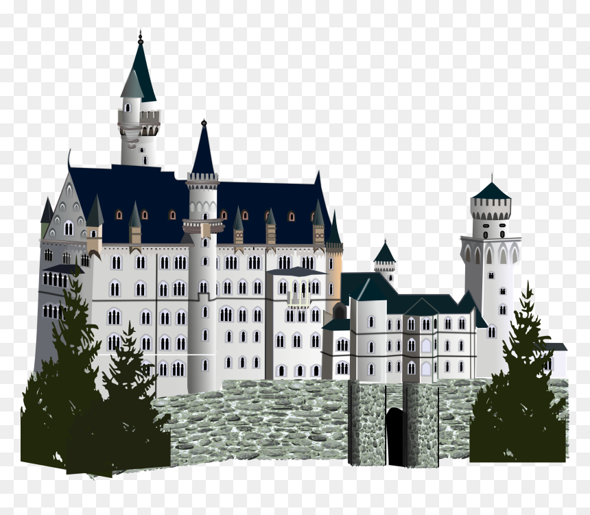 Neuschwanstein Castle, HD Png Download - castle png