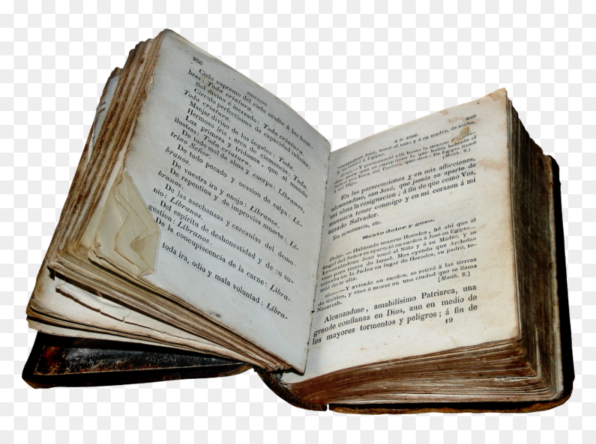 Moodboard Pngs Book, Transparent Png - open book png