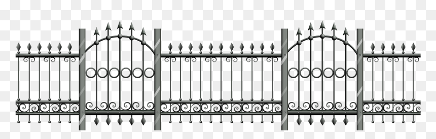 Gate, HD Png Download - fence png