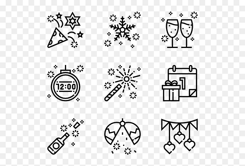 Work Icon, HD Png Download - happy new year png