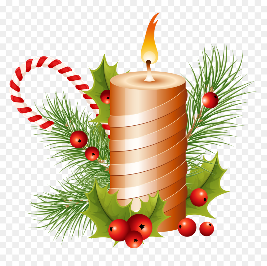 Christmas Day Image Download, HD Png Download - candle png