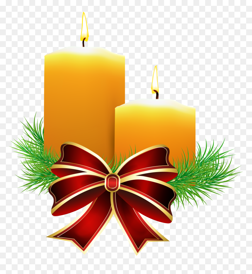 Christmas Theme Png Hd, Transparent Png - candle png