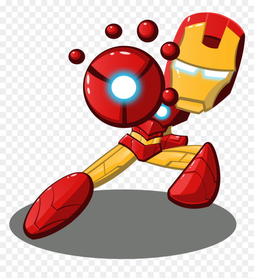 Ironman Cartoon, HD Png Download - iron man png