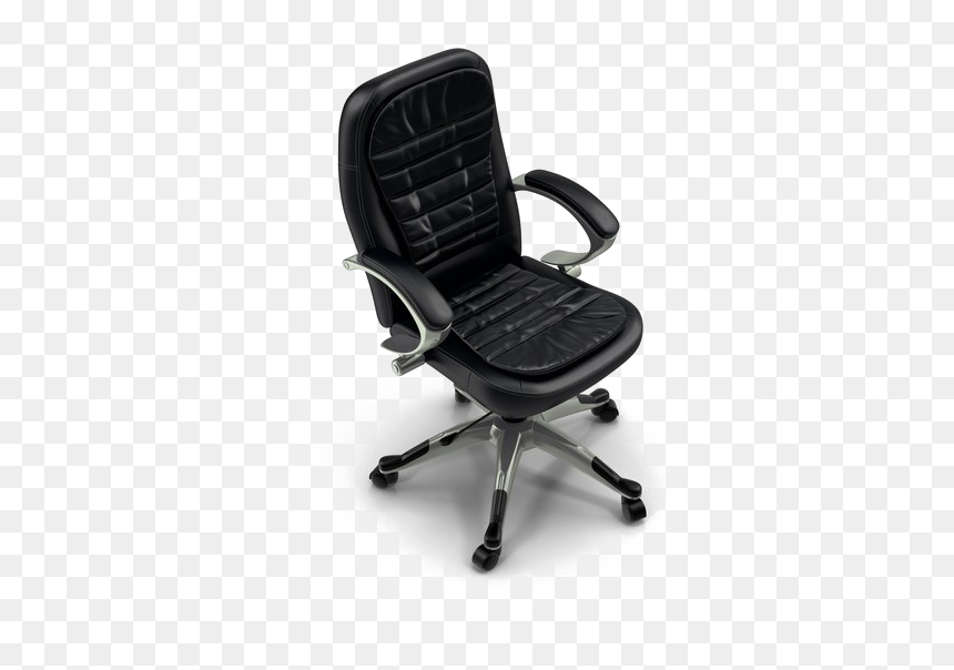 Office Chair Psd, HD Png Download - chair png
