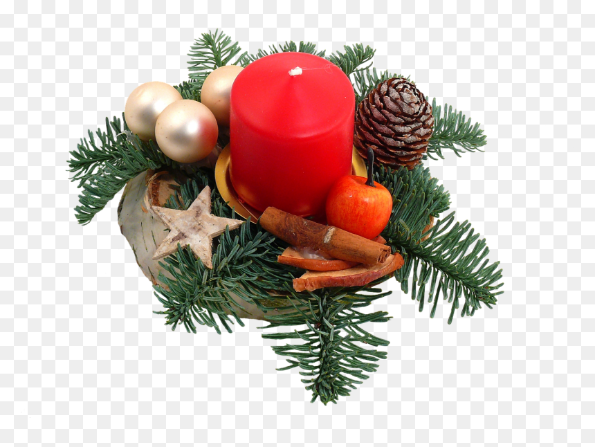 Candela Natale Png, Transparent Png - candle png