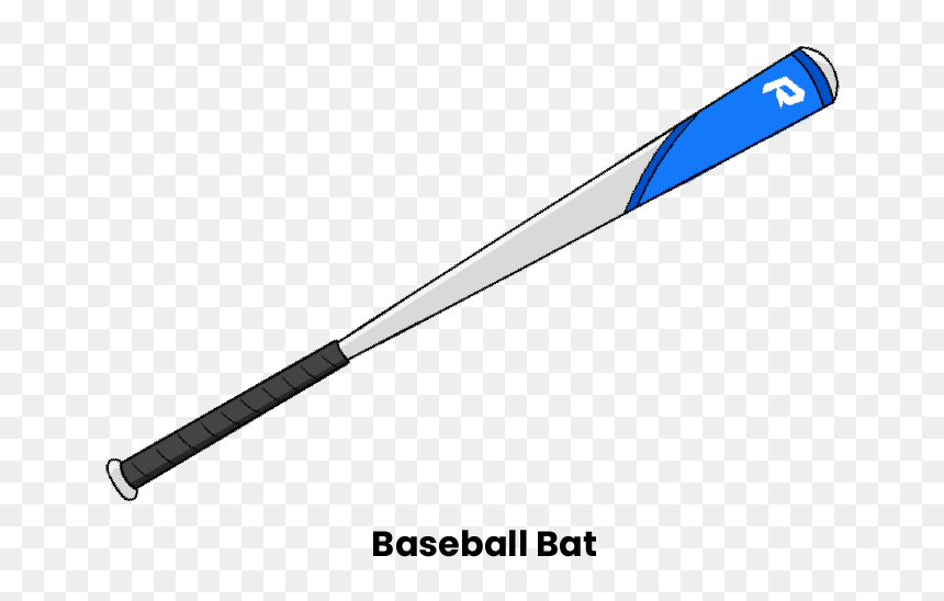 Softball, HD Png Download - baseball bat png