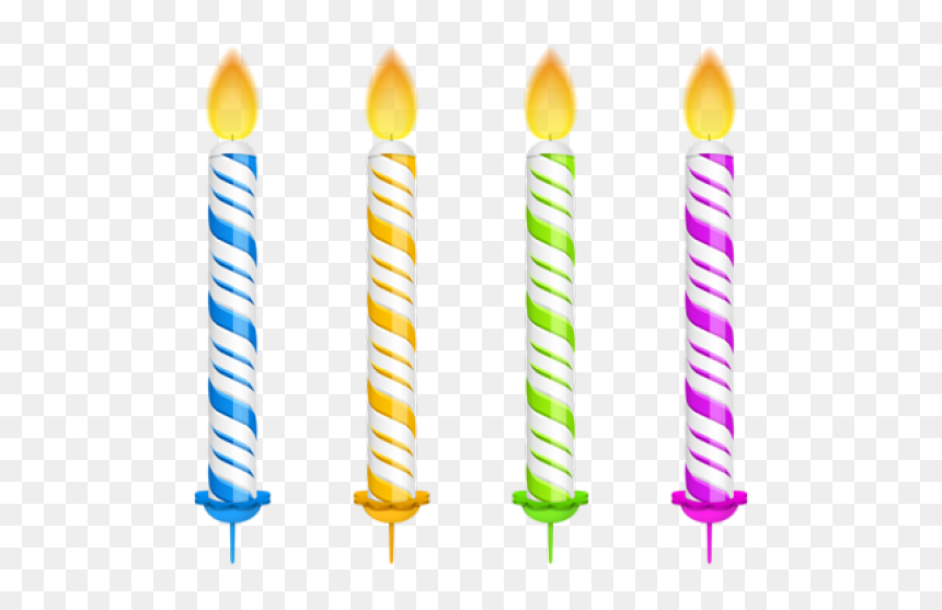 Birthday Candle Png Transparent, Png Download - candle png