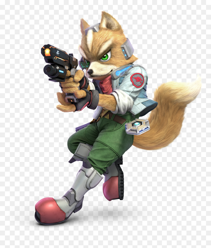Fox Smash Bros Ultimate, HD Png Download - fox png