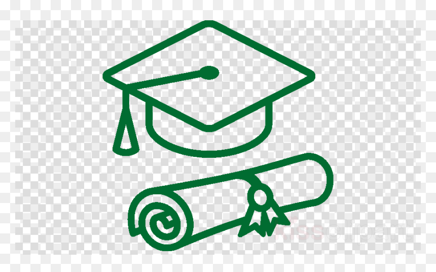 Graduation Icon Png White, Transparent Png - graduation png