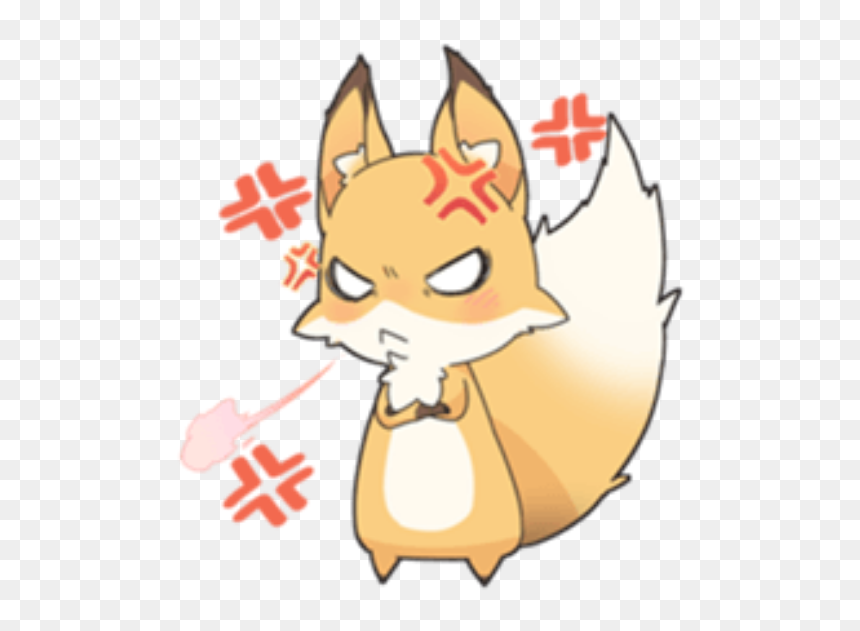 Cute Kawaii Fox Png, Transparent Png - fox png