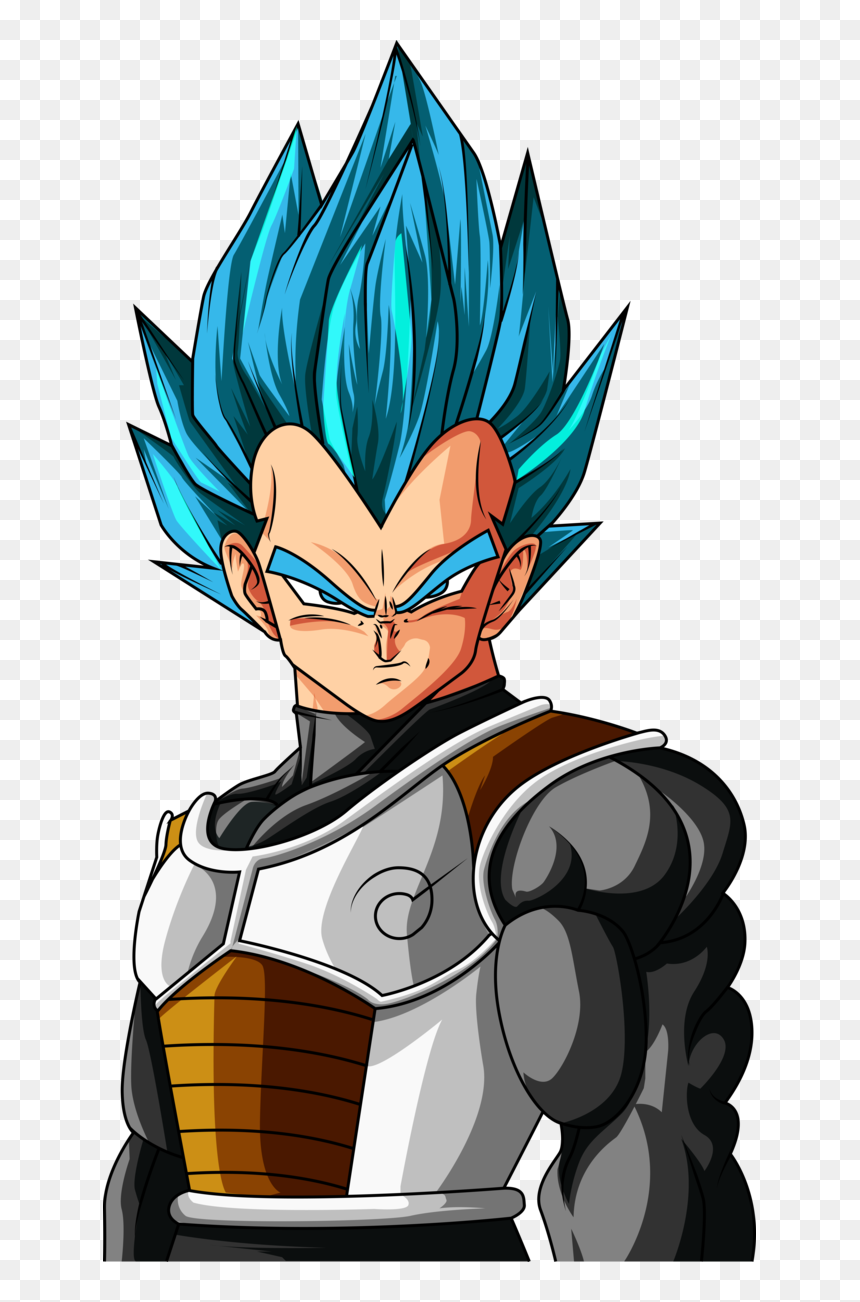 Vegeta Super Saiya Blue, HD Png Download - vegeta png