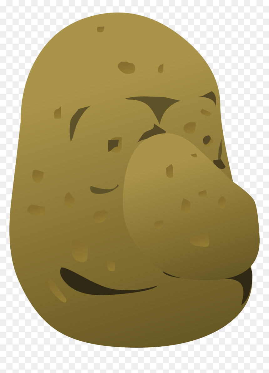 Placa De Mão Dupla, HD Png Download - potato png