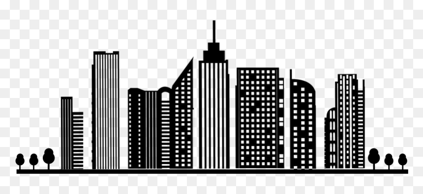 Skyline De Ciudades, HD Png Download - building png