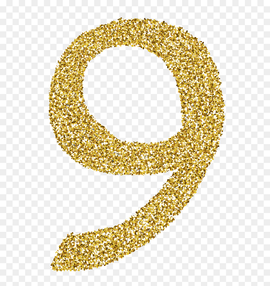 Circle, HD Png Download - gold glitter png