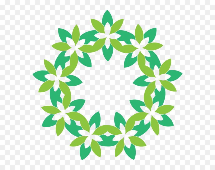 ดอก กาสะ ลอง การ์ตูน, HD Png Download - wreath png