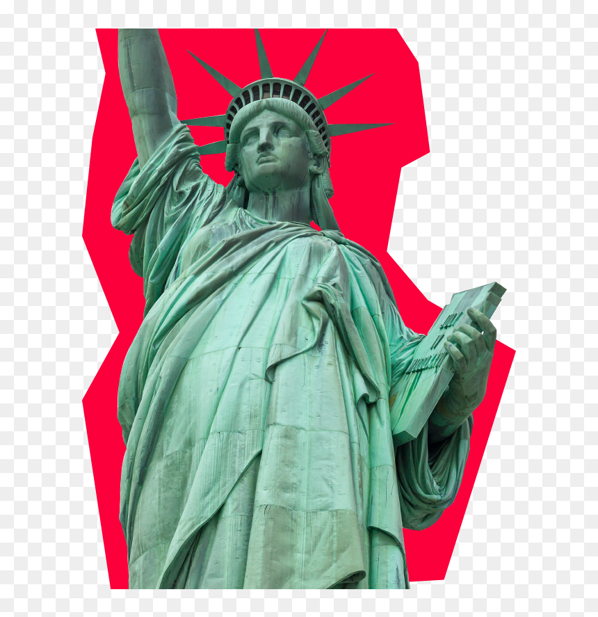 Statue Of Liberty, HD Png Download - vhv