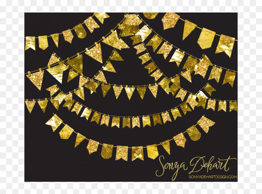 Emblem, HD Png Download - gold glitter png