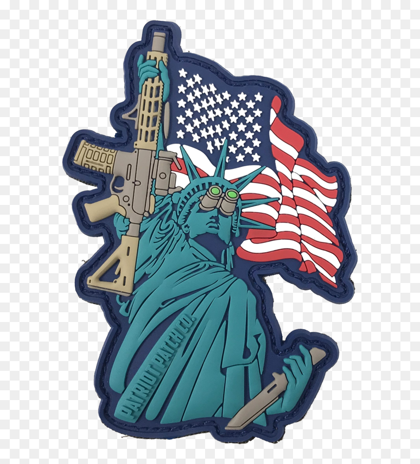 Lady Liberty Badass, HD Png Download - statue of liberty png