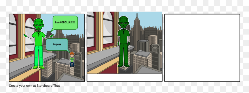 Storyboard For A Joke, HD Png Download - godzilla png