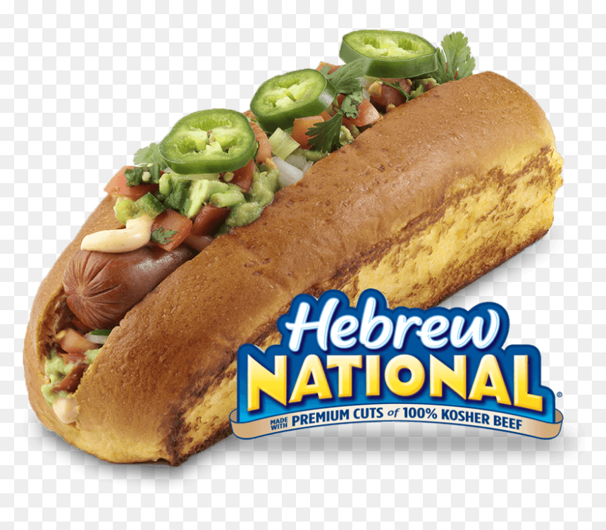 Hebrew National Beef Franks 10.3 Oz, HD Png Download - hot dog png