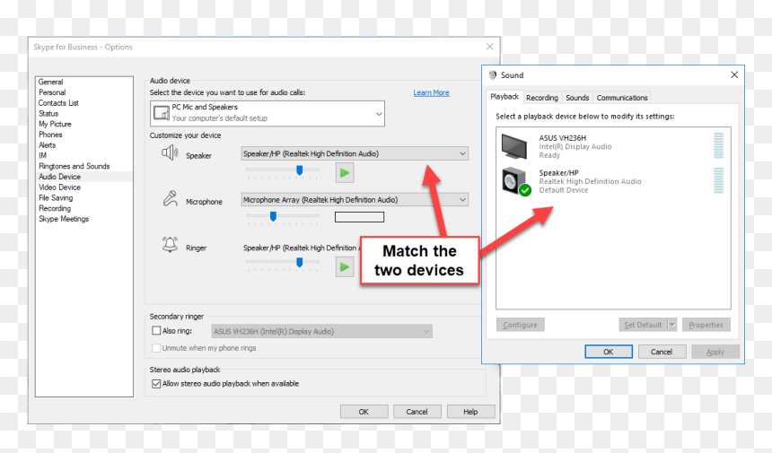 Windows 7 Manage Audio Devices, HD Png Download - mic png