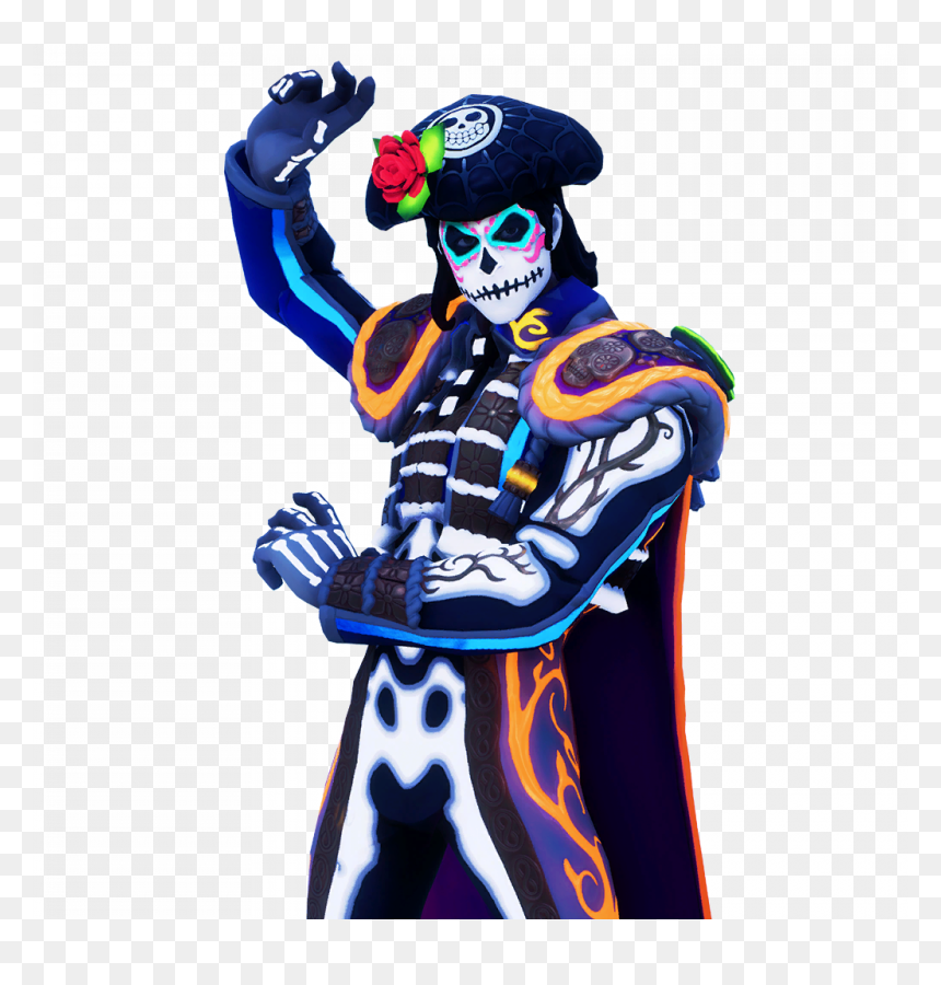 Dia De Los Muertos Skin Fortnite, HD Png Download - fortnite character png