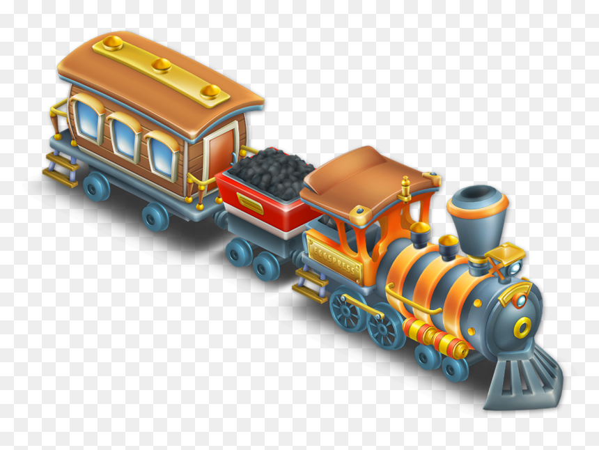 Hay Day Train, HD Png Download - train png