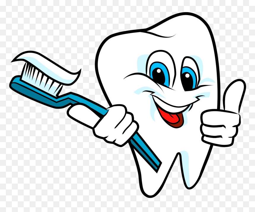 Brush Your Teeth Daily, HD Png Download - art brush png