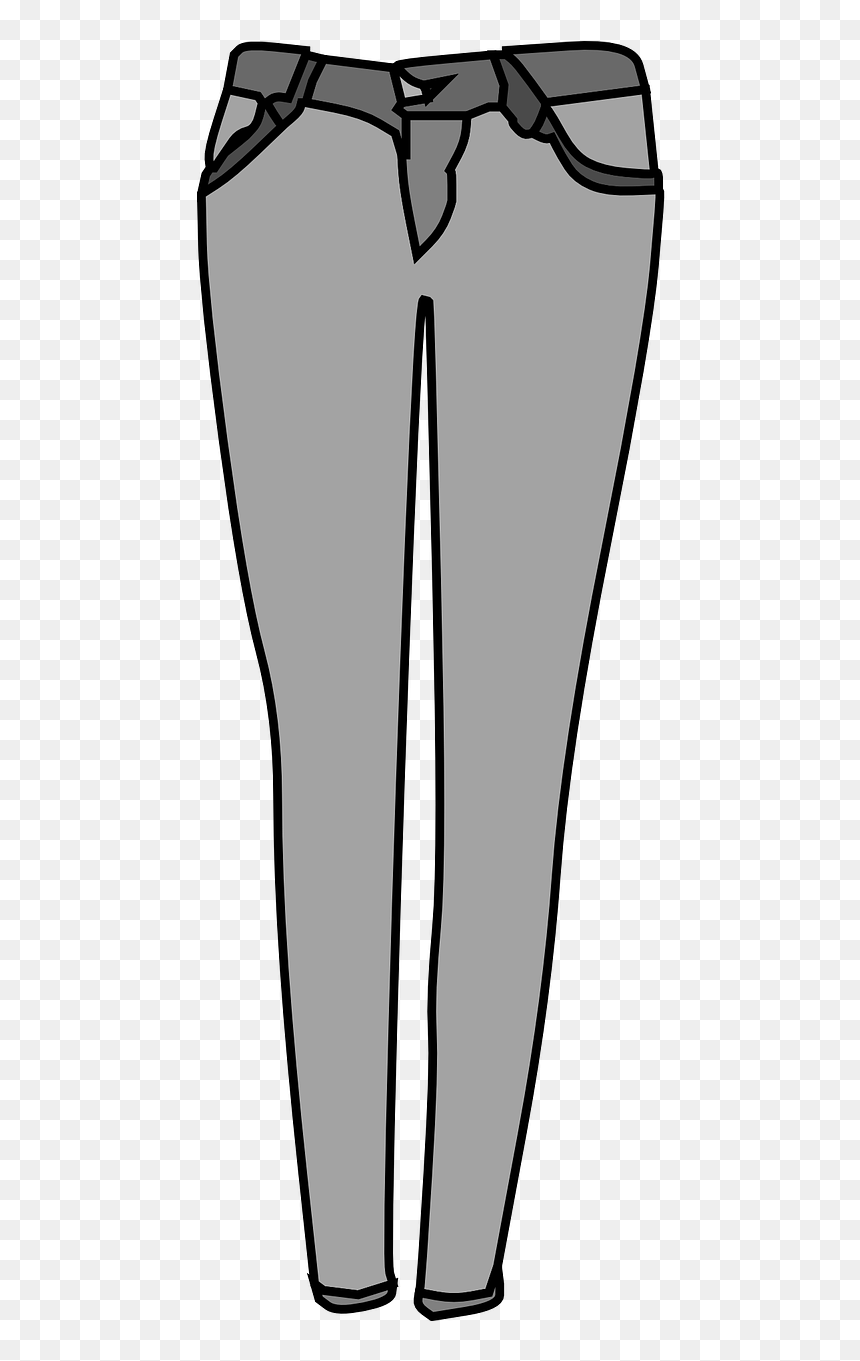 Jeans Clip Art, HD Png Download - cartoon pants png